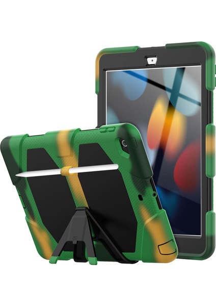 iPad 10.2 2021/2020/2019 Için Silikon + Pc Kılıfı (Yurt Dışından)