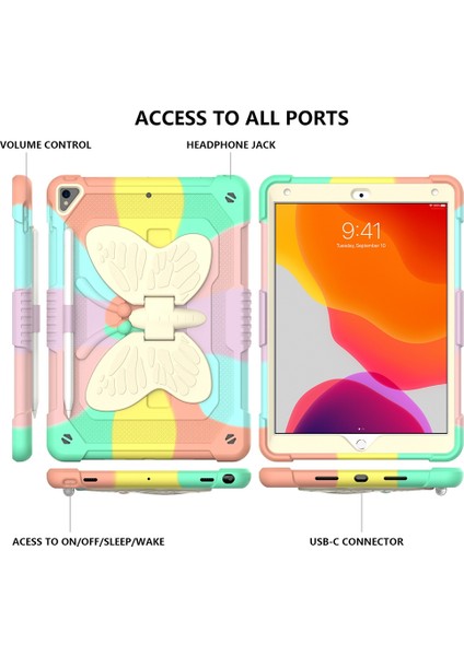 Pc + Silikon Kılıf iPad 10.2 2021 & 2020 & 2019 / Air 3 10.5 Inç (Yurt Dışından) fiyatları