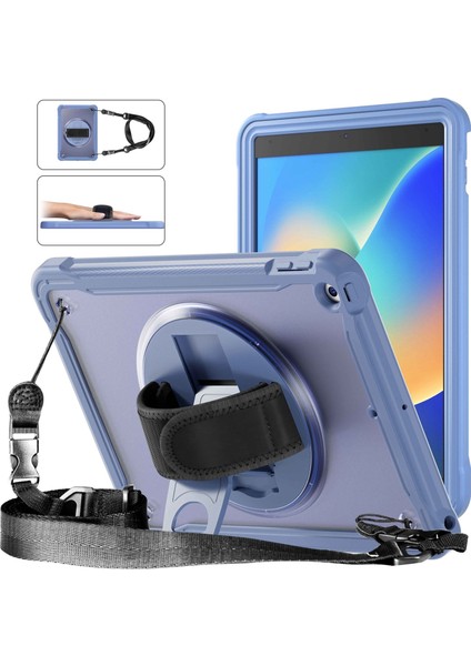 iPad 10.2 2021/2020/2019 Için Hibrit Tablet Kılıfı (Yurt Dışından)
