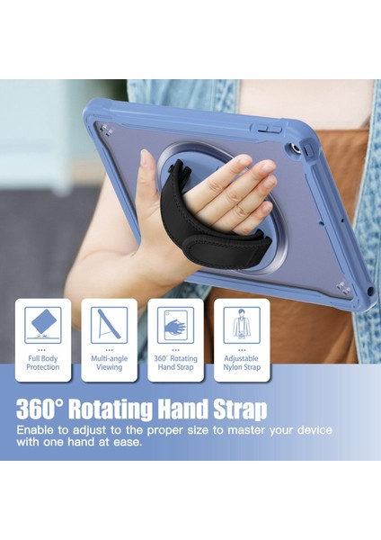 iPad 10.2 2021/2020/2019 Için Hibrit Tablet Kılıfı (Yurt Dışından) indirimleri