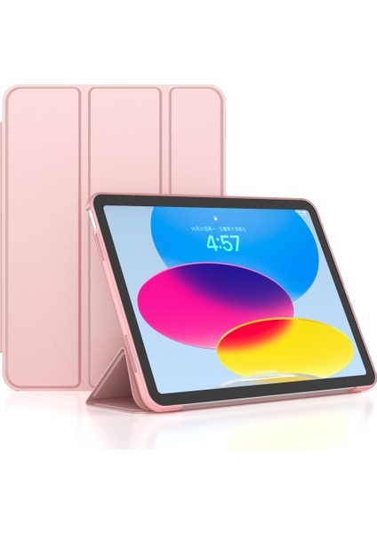 iPad 10. Nesil 10.9 2022 Için 3 Katlı Akıllı Tablet Kılıfı (Yurt Dışından)