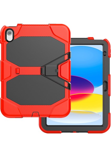 iPad 10. Nesil 10.9 2022 Için Sağlam Silikon Pc Tablet Kılıfı (Yurt Dışından)