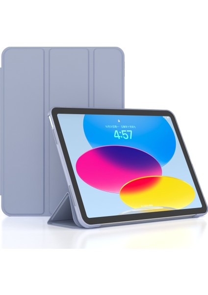 iPad 10. Nesil 10.9 2022 Için 3 Katlı Akıllı Tablet Kılıfı (Yurt Dışından)