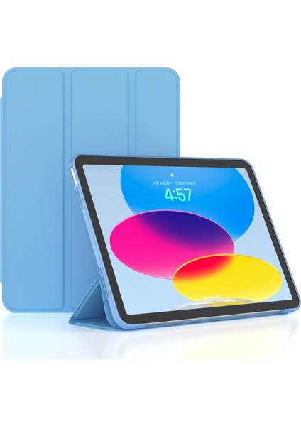 iPad 10. Nesil 10.9 2022 Için 3 Katlı Akıllı Tablet Kılıfı (Yurt Dışından)