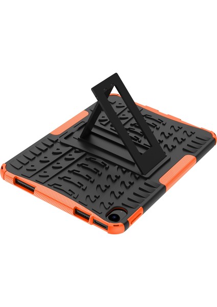 iPad 10. Nesil 10.9 2022 Için Lastik Dokusu Tpu+Pc Kılıfı (Yurt Dışından)