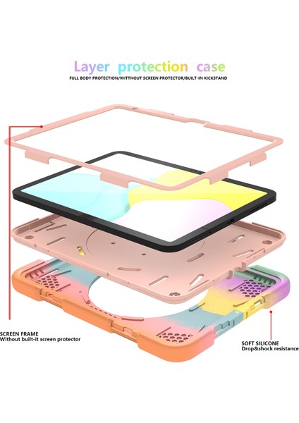 iPad 10. Nesil 10.9 2022 Için Silikon + Pc Kılıfı (Yurt Dışından) indirimleri