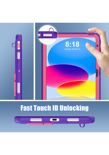 iPad 10. Nesil 10.9 2022 Için Tablet Kılıfı (Yurt Dışından) indirimleri