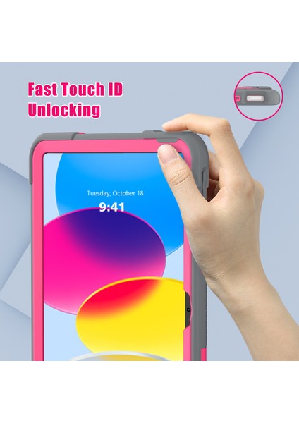 iPad 10. Nesil 10.9 2022 Için Silikon + Pc Tablet Kılıfı (Yurt Dışından) fırsatları