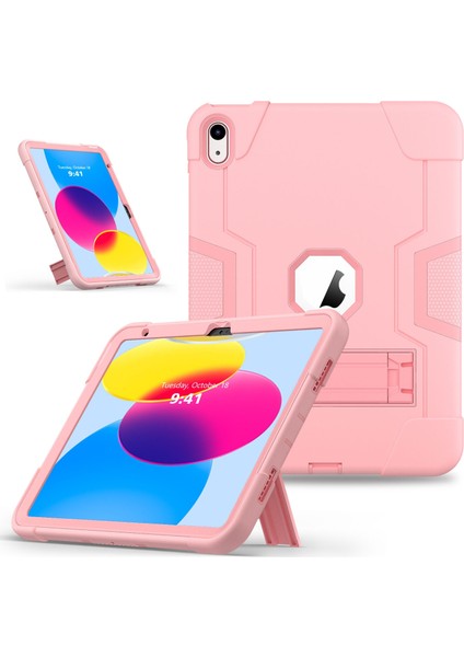 iPad 10. Nesil 10.9 2022 Için Silikon + Pc Tablet Kılıfı (Yurt Dışından)