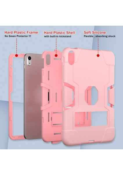 iPad 10. Nesil 10.9 2022 Için Silikon + Pc Tablet Kılıfı (Yurt Dışından) modelleri