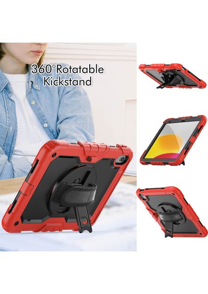 iPad 10. Nesil 10.9 2022 Için Silikon + Pc Tablet Kılıfı (Yurt Dışından) fırsatları