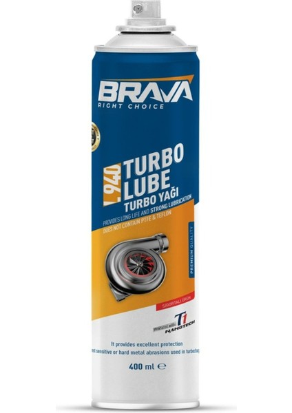 L940 Turbo Lube Madeni Yağ 400 ml x 20