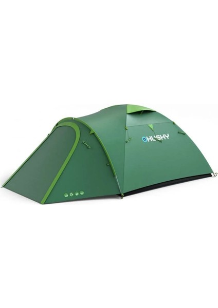Bızon 4 Kısılık Yesil Kamp Cadır Mout