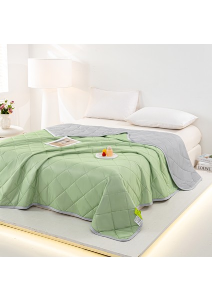 1 Parça Soğutma Yorgan Yaz Battaniyesi Yumuşak Rahat 200*230CM Açık Yeşil (Yurt Dışından) modelleri