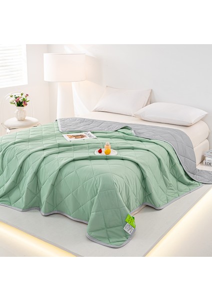 1 Parça Soğutma Yorganı Yaz Battaniyesi Yumuşak Rahat 180*200CM Nane Yeşili (Yurt Dışından) modelleri