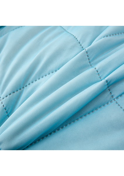 1 Parça Soğutma Yorganı Yaz Battaniyesi Yumuşak Rahat 150*200CM Buzul Mavisi (Yurt Dışından) fırsatları