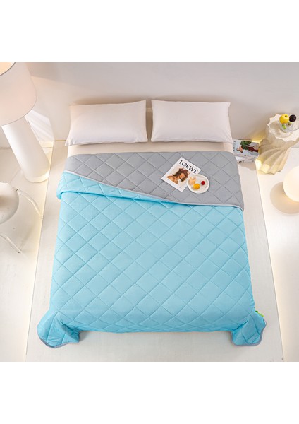 1 Parça Soğutma Yorganı Yaz Battaniyesi Yumuşak Rahat 200*230CM Buzul Mavisi (Yurt Dışından) indirimleri