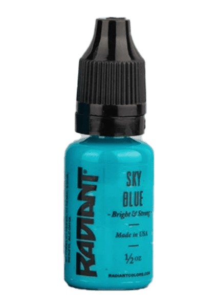 Sky Blue - Radiant Tattoo Dövme Boyası - 0,5oz/15ml