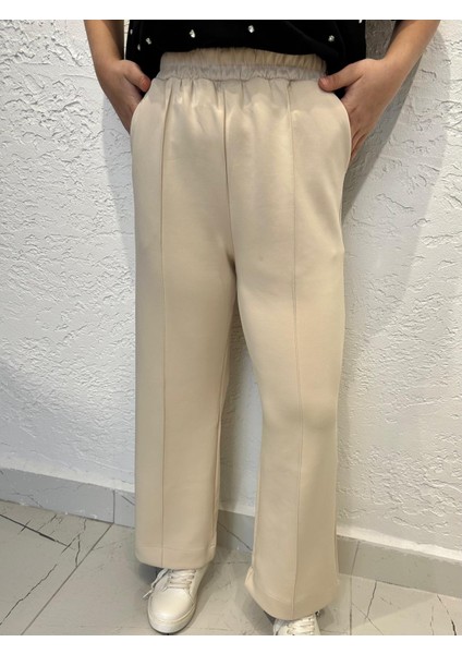 Bol Paça Pantolon Krem
