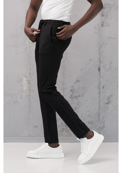 Slimfit Armürlü Full Likralı Esnek Beli Lastikli Yazlık Jogger Pantolon modelleri