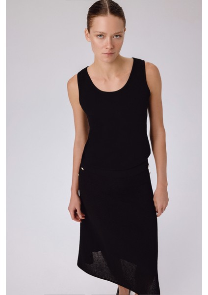 Siyah Fileli Midi Boy Etek fiyatları