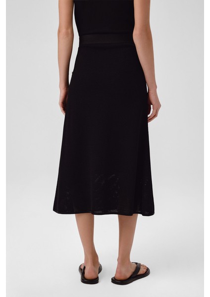 Siyah Fileli Midi Boy Etek indirimleri