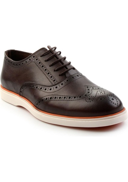 Kahve Leather Erkek Oxford Ayakkabı E01054182741