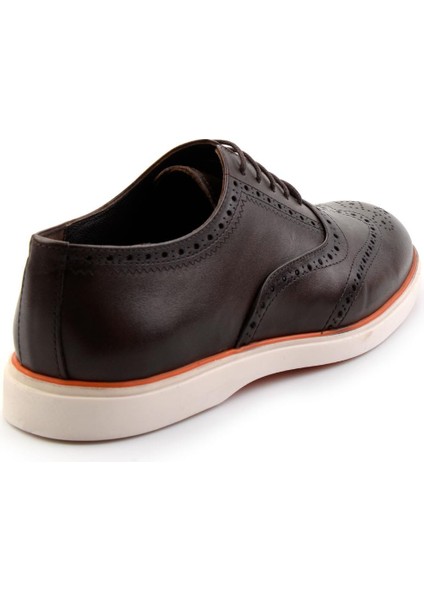 Kahve Leather Erkek Oxford Ayakkabı E01054182741