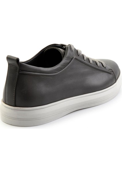 Siyah Leather Erkek Sneaker E01011030843 modelleri