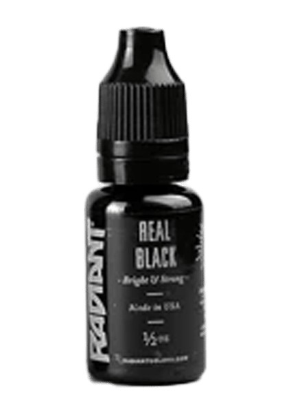 Real Black - Radiant Tattoo Dövme Boyası - 0,5OZ/15ML