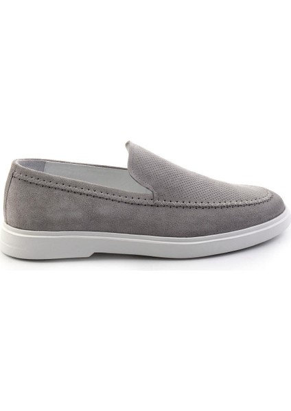 Gri Leather Erkek Casual Ayakkabı E01083017002