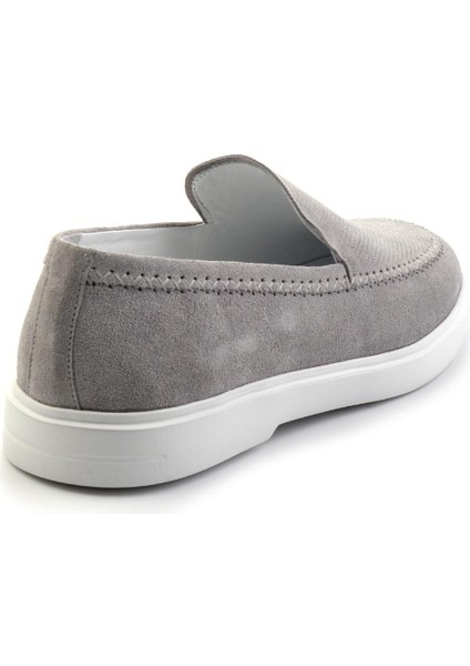 Gri Leather Erkek Casual Ayakkabı E01083017002 modelleri