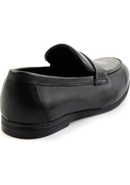 Siyah Leather Erkek Klasik Ayakkabı E01054141241 modelleri