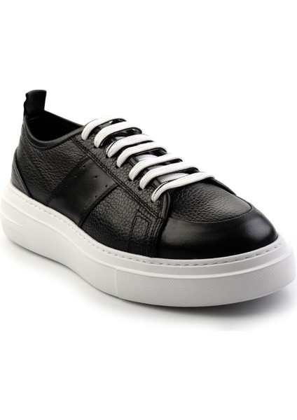 Siyah Leather Erkek Sneaker E01083018003