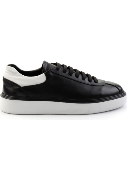 Siyah Leather Erkek Sneaker E01087115103