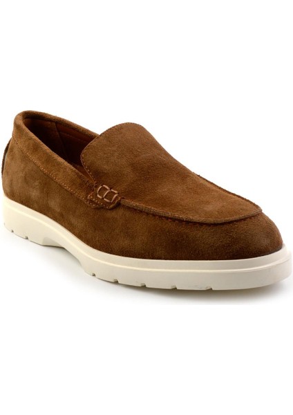 Taba Süet Erkek Loafer Ayakkabı E01087112702 fiyatları