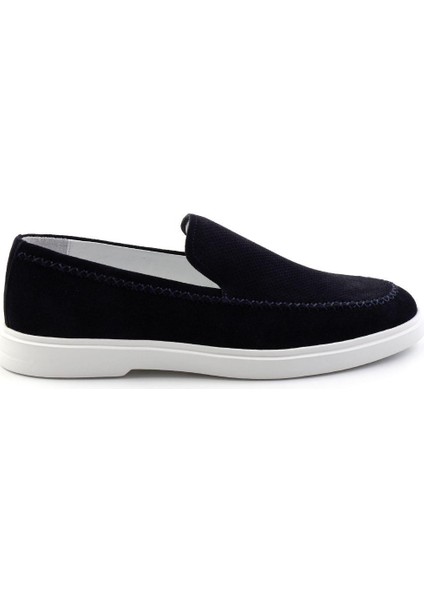 Lacivert Leather Erkek Casual Ayakkabı E01083017002