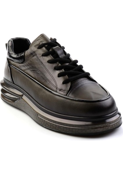 Siyah Leather Erkek Sneaker E01347081143 fiyatları