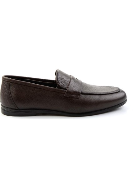 Siyah Leather Erkek Klasik Ayakkabı E01054161240