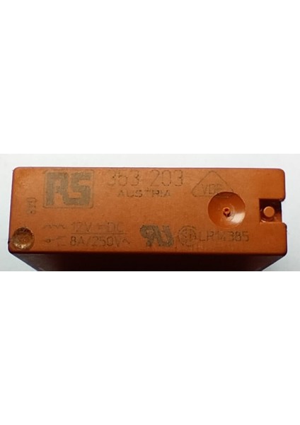 12V 8A Tek Kontak Röle LR14385