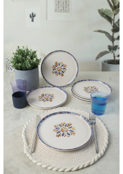 Sapphire Nordıc Pasta Tabağı 22 cm 6 Adet 22746 modelleri