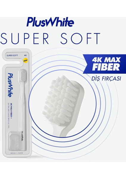 Yumuşak Diş Fırçası 4K Max Fiber