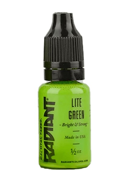 Lite Green - Radiant Tattoo Dövme Boyası - 0,5OZ/15ML