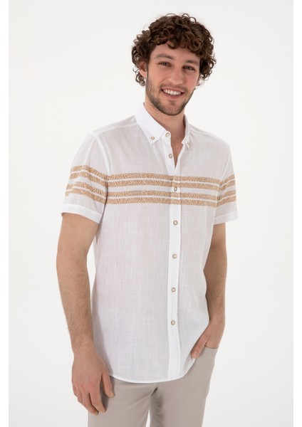 Erkek Camel Gömlek Kısa Kollu 50305921-VR015 modelleri