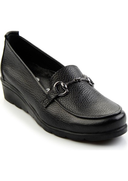 Siyah Leather Kadın Casual Ayakkabı K01087207203 fiyatları