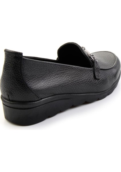 Siyah Leather Kadın Casual Ayakkabı K01087207203 modelleri