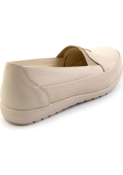 Bej Leather Kadın Casual Ayakkabı K01087734103