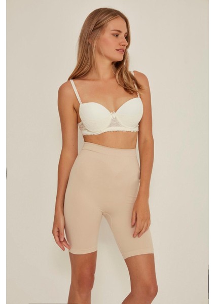 TEN MI Emay 3005 Soft Uzun Paçalı Boxer Korse