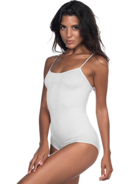 1923 Dikişsiz Ripli Çıtçıtlı Toparlayıcı Body