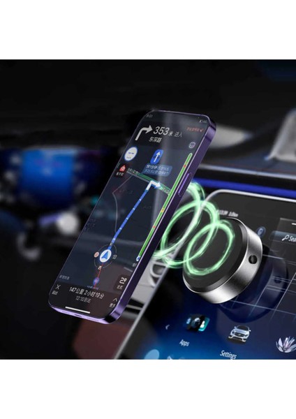Universal Süper Manyetik Vakum Araç Içi Telefon Tutucu, Masaüstü, Duvar, Ayna,